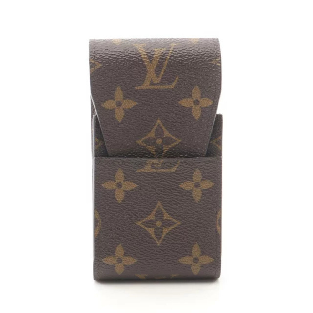 Louis Vuitton Etui Cigarette Monogram Accessory Brown